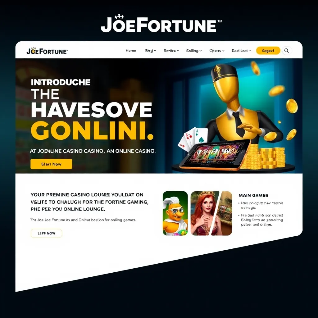 Joe Fortune Online Casino - A Premium Gaming Experience